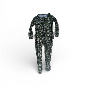 Posh Peanut Camo Kids Bamboo One Piece Footies 18-24 months